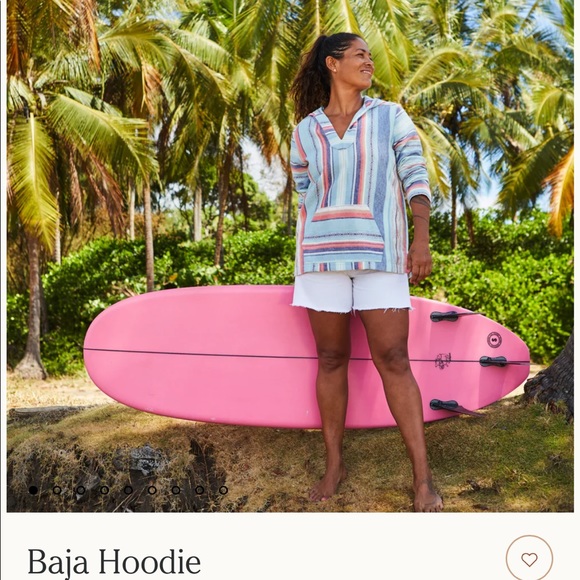 SOLD Faherty Baja hoodie organic cotton size small - Picture 1 of 8